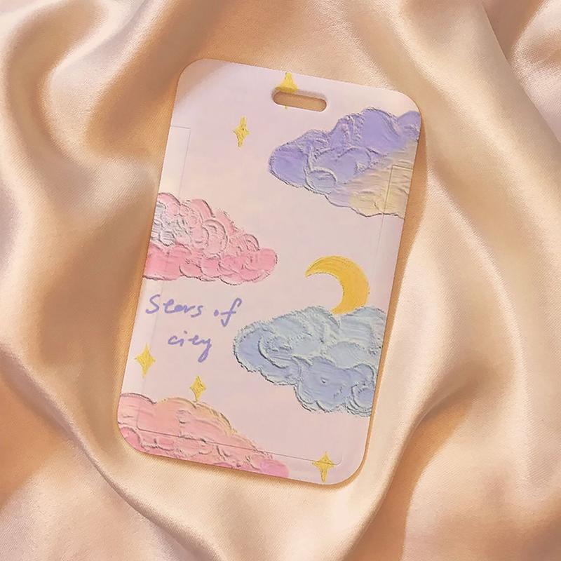 Suport pentru carduri de dragoste, suport pentru carduri foto, breloc, protectori pentru carduri de student, acoperire albastră pentru carduri bancare de identitate, geantă de papetărie școlară pentru carduri foto