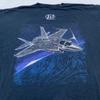 Vintage F-35 Lightning II Joint Strike Fighter Shirt Mens 2XL Military Jet Tee