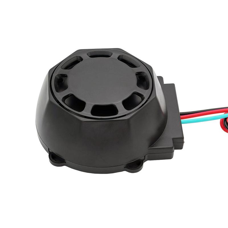 Plastics Adjustable Sensitivity Alarm 12V Motorcycle Anti-Theft Device Warning Horn Alarm Host With 2 Remote Controller