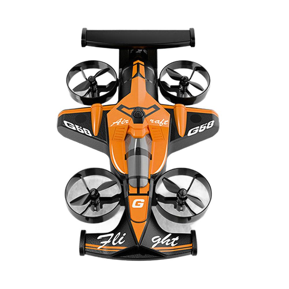 2 in 1 Mini Drone Air-Ground Flying Aircarft Dual Mode Quadcopter Racing Car Professional RC Car Children Toys Kids Adult Gifts