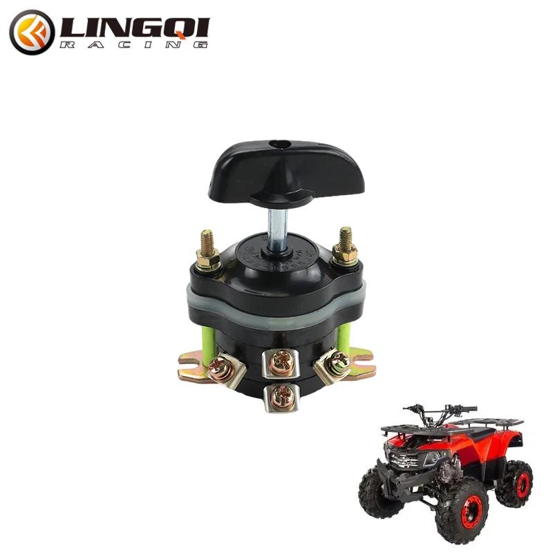 LINGQI RACING 3 Position Change Over Combination Switch Reverse Gear For Electric Tricycle Motor Go Kart ATV Quad 4 Wheeler чёрный