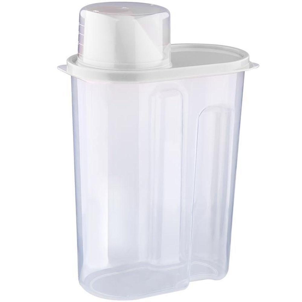 Large Food Container Plastic Rice Snacks 3 Containers Bean