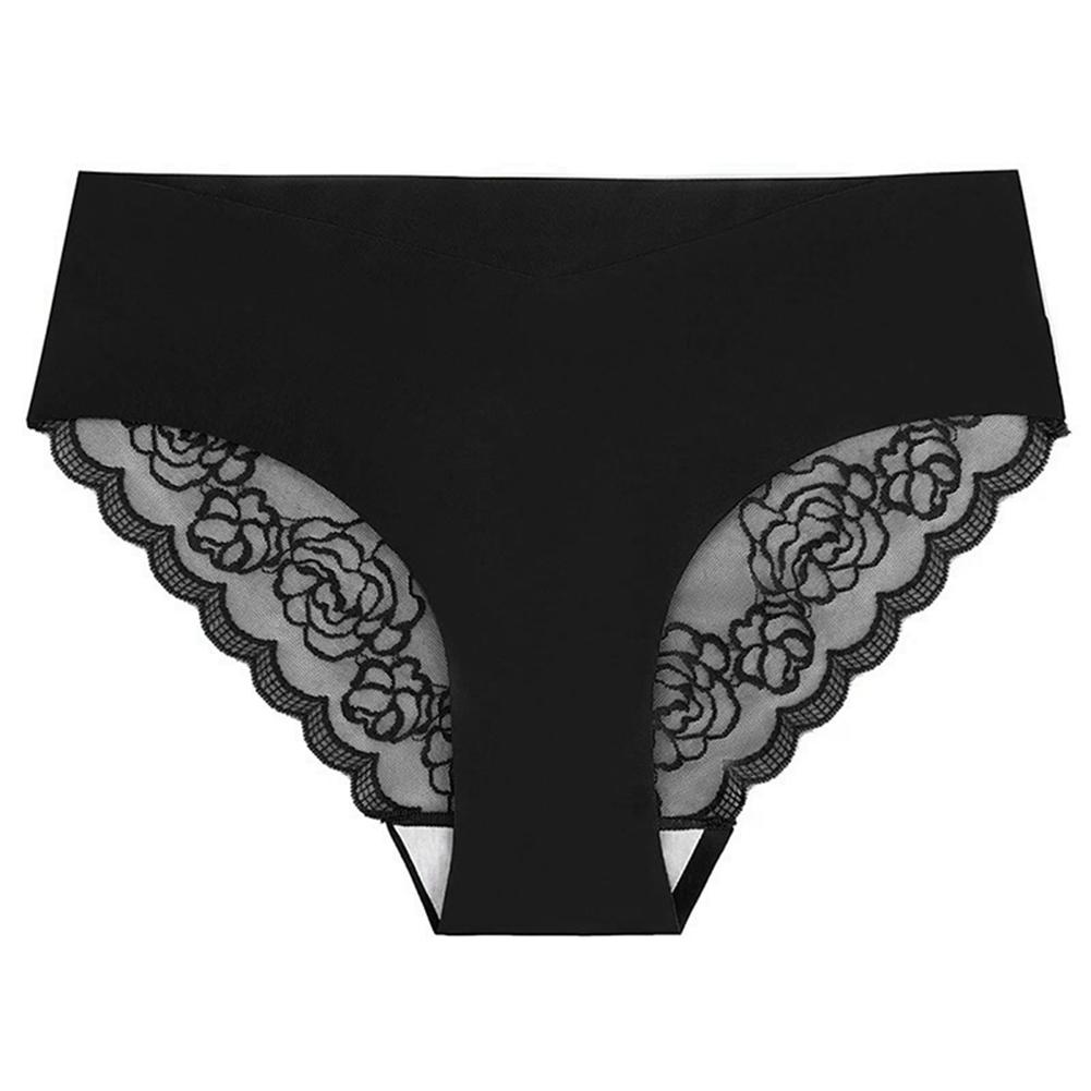 Women's Lace Breathable Low-rise Briefs Comfortable Panties