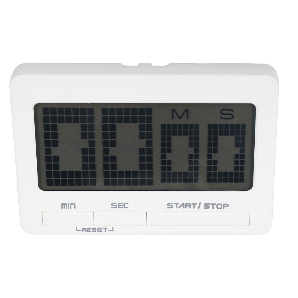 Digital Kitchen Timer Big Digits Magnetic Timer Backing Stand for Classroom Teacher Toothbrush Exercise Oven Baking