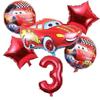 Set di Palloncini di Compleanno Disney Cars McQueen: Decorazioni per Feste di Famiglia e Scolastiche