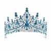 Hair Jewelry Baroque Crystal Crowns Shiny Ornament Princess Crown Rhinestone Diadem  Wedding