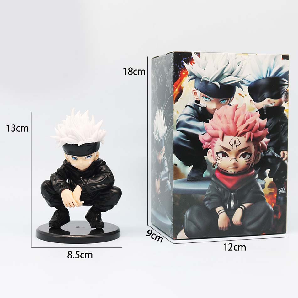 14cm Jujutsu Kaisen Anime Action Figure - Satoru Gojo & Lord of the Curse Sukuna Collectible Model Doll Toys for Fans