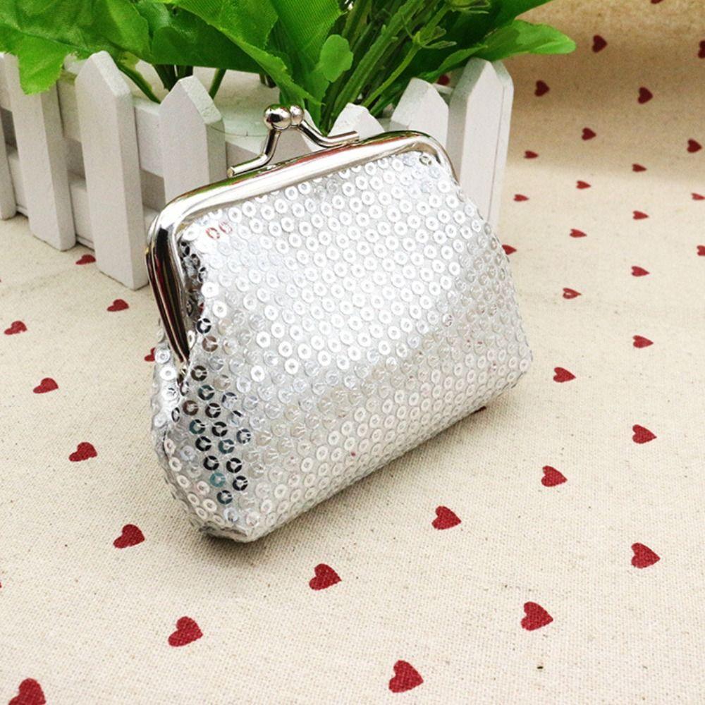 

Sequin Coin Purse Cosmetics Lipstick Wallet Durable Storage Bag 8