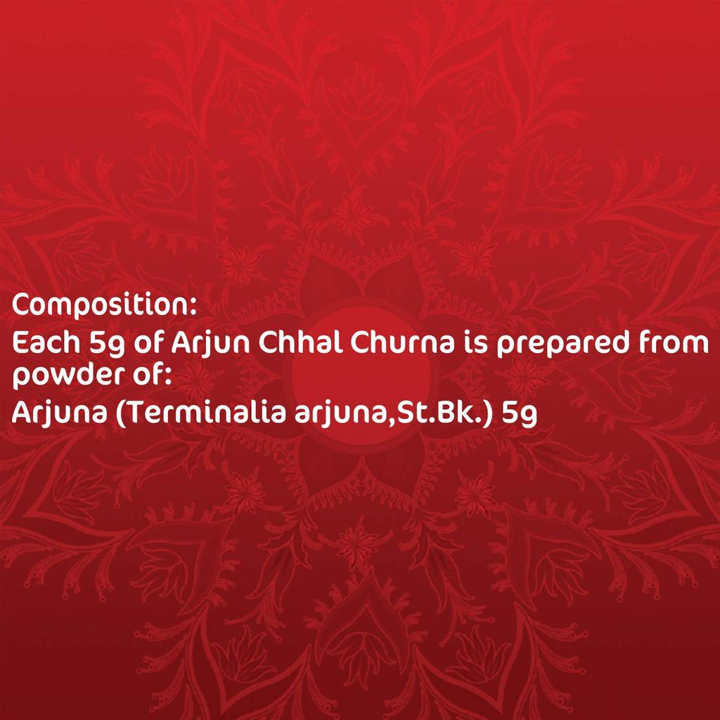 Dabur Arjun Chhal Churna 100g Heart Health Powder Dietary Supplement Daily Support