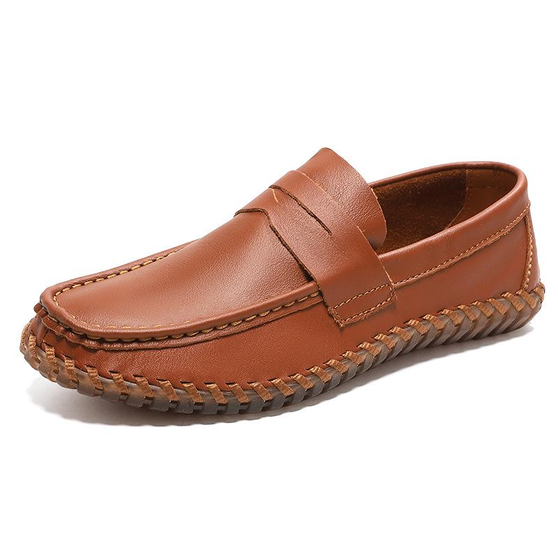 Cross 48 Men s Large Leather Slip-On Casual Driving Shoes 39