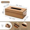 LIEI Wooden Tissue Box