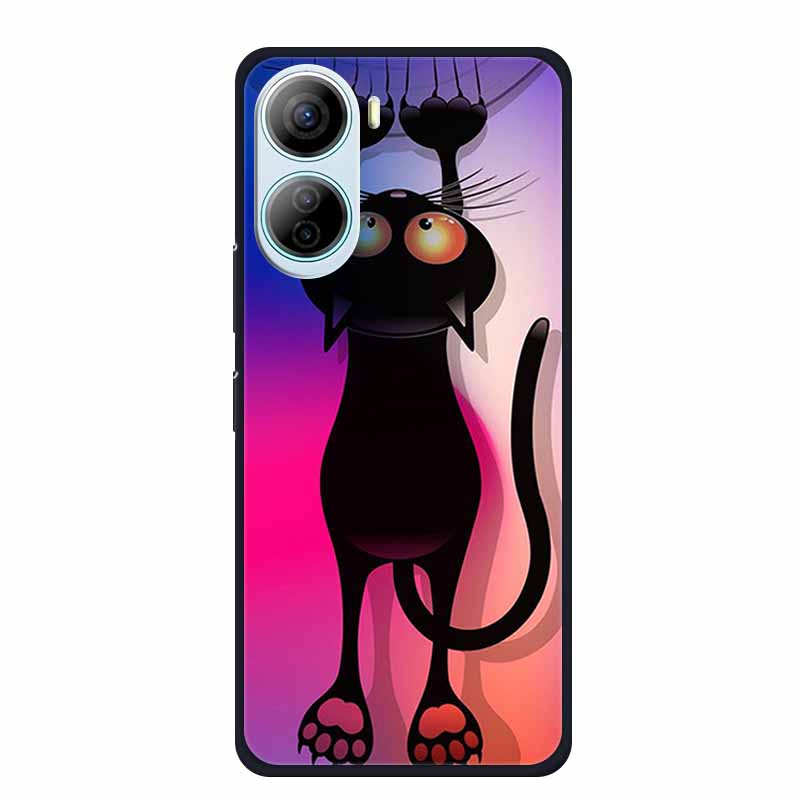 For ZTE Libero 5G IV Case Luxury Cartoon Silicone TPU Back Cover Soft Phone Cases for ZTE Libero5G IV A302 Protective New Fundas