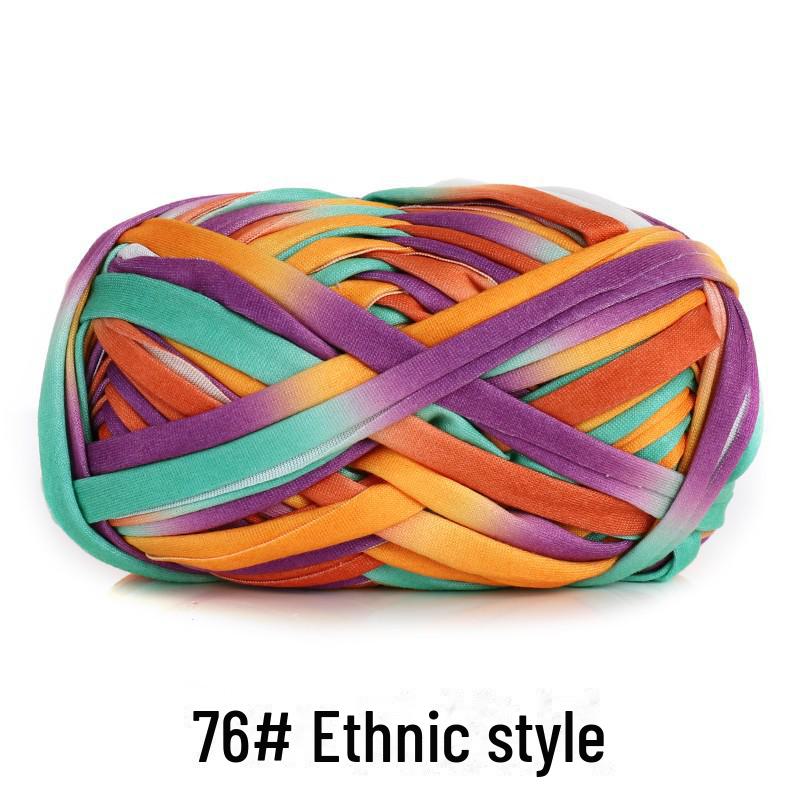 Handmade DIY Woven Slippers, Cotton Shoes, Hook Bag, Doll Line, Storage Basket, Blanket, Wool Material Kit