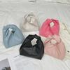 2026 High-End Pleated Croissant Handbag - Soft PU Shoulder Bag for Women