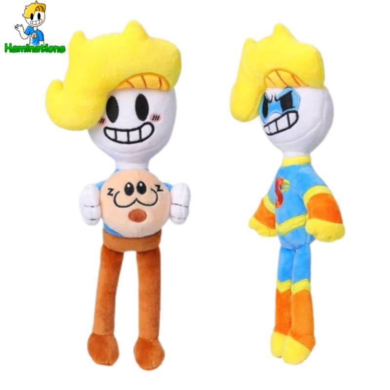 Bryson Haminations And Ham Plushie Soft And Cuddly Stuffed Toy Yellow Hair Boy