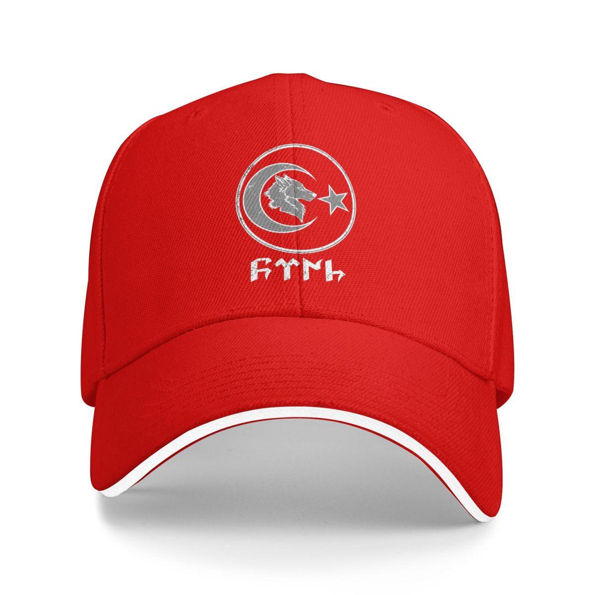 

Гёктюрк Турецкий Логотип Бейсболки Snapback Бейсбольные Кепки Дышащие Повседневные Кепки На Открытом Воздухе Унисекс One Size