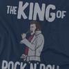 Elvis Presley Unisex Adult The King Of Rock N Roll T-Shirt