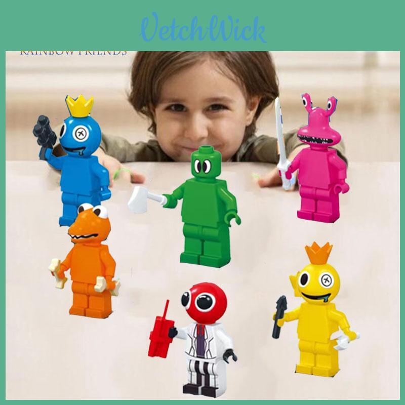 Roblox Rainbow Friends Building Block Toy Action Figure Kids Xmas Gift Collection