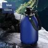 New high-capacity 304 stainless steel vacuum flask, Portable sports water bottle with camouflage case, Mountaineering kettle
