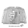 74110-TBA-A00/74112-TBA-A00 Aluminum Engine Underbody Shield for Honda Civic