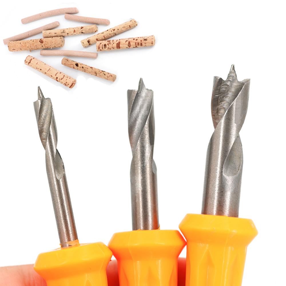 Professional Hard Bait Drill Tool & Cork Punch for Fishing Lures | Manual Hole Maker for Plastic Cork Balls | Easy Installation of Screw Eyes & Hooks