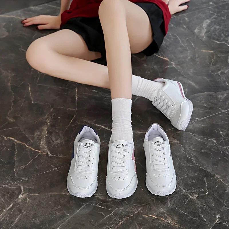 New Low-top Small White  Casual Forrest Gump Shoes with Students Women's Shoes Flat Shoes Fashion Sports