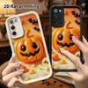 Phone Case: 2D Flat Design Suitable for Samsung Galaxy A34 A35 M05 M06 S20 S22 S21 FE Plus 5G Protective Case, Halloween Pumpkin, Christmas, Perfect H