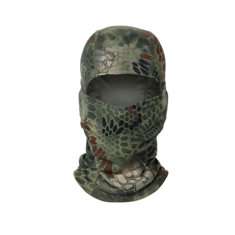 Camouflage Outdoor Sports Balaclava: Dustproof, Sun Protection Cycling Mask