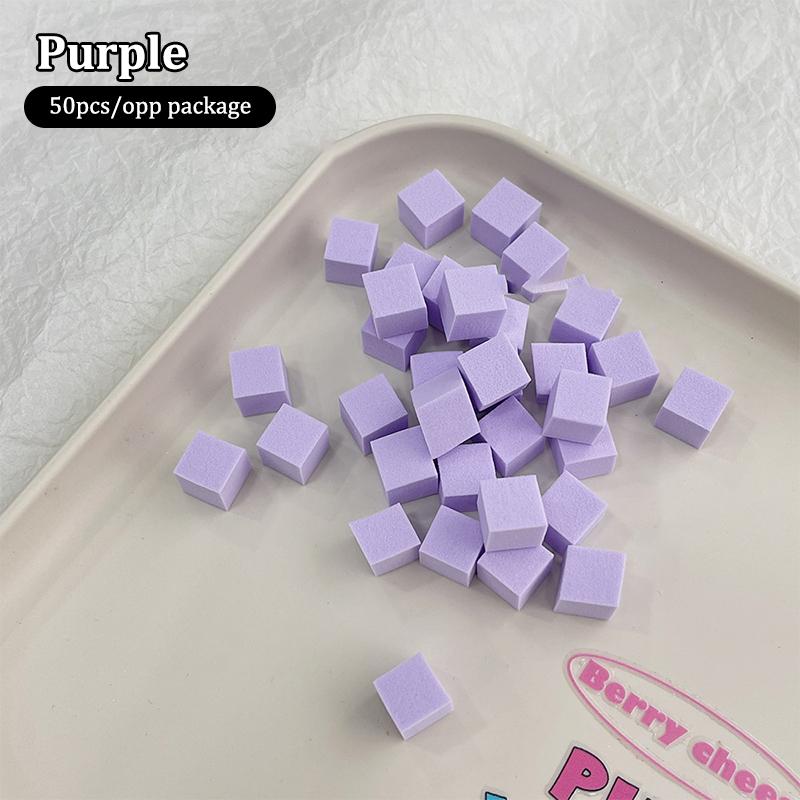 50/100 Pcs Square Nail Art Sponge Set Gradient Nail Brushes Gel Polish Design Nail Sponge Grab Pen Manicure Supplies