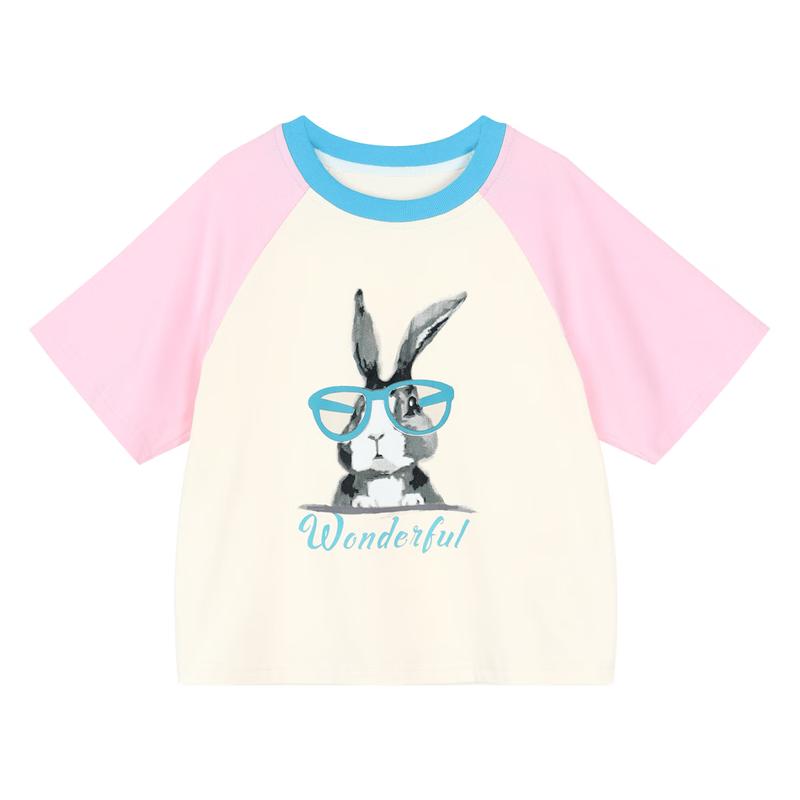 LUSON Girls  Cooling Short Sleeve T-Shirt 130