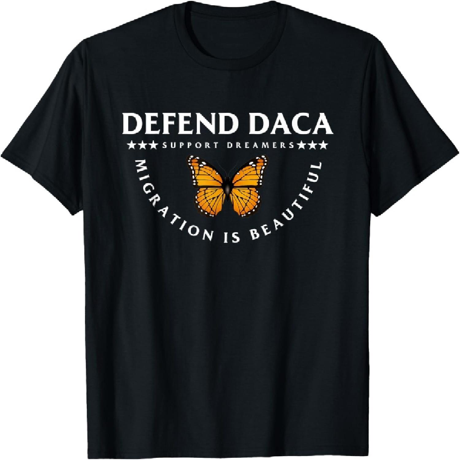 Defend DACA Support Dreamers Migration Is Beautiful T-Shirt XXXXXL разноцветный