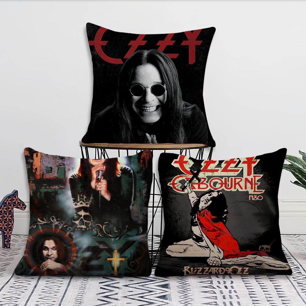 Classic Singer Ozzy O-Osbourne Cool cushion cover Soft Cushion Cases for Farmhouse Sofa Decor Home Decorations and Protector