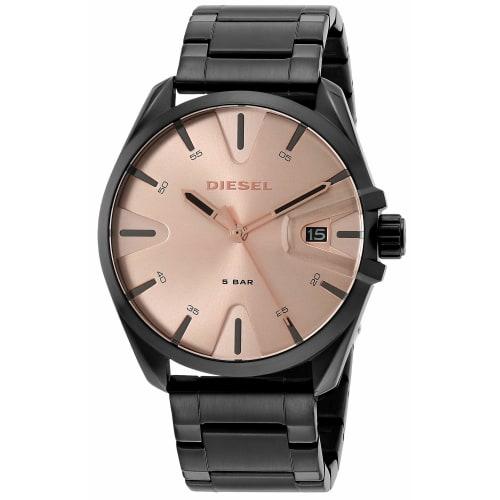 

Diesel MS9 3-Hand Stainless Steel Watch DZ1904 Black
