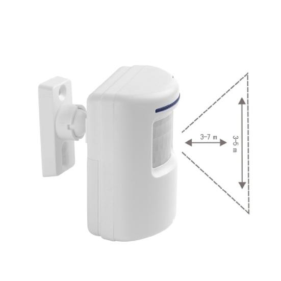 Wireless Motion Sensor Alarm Chime Motion Detector Alert with 2 Sensor