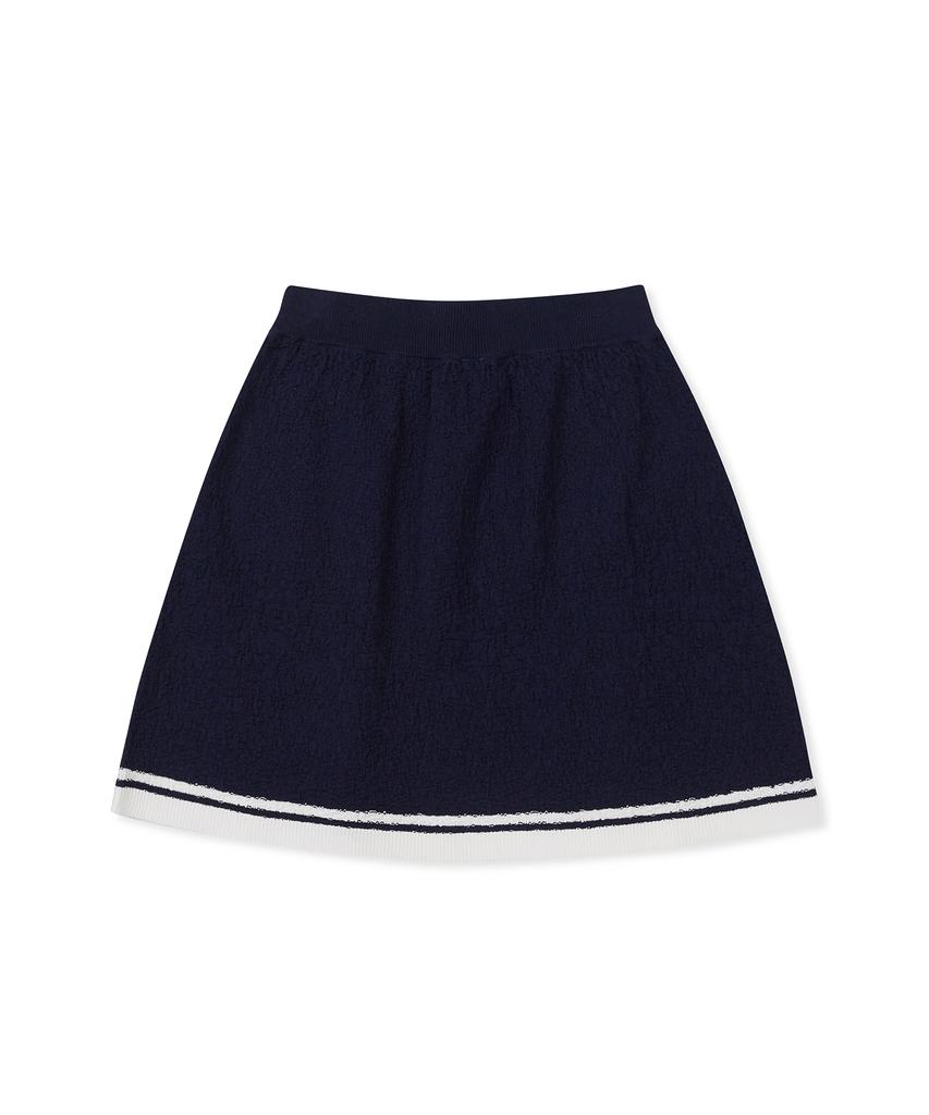 Clove [25Ss Clove] Knit Skirt (Navy)