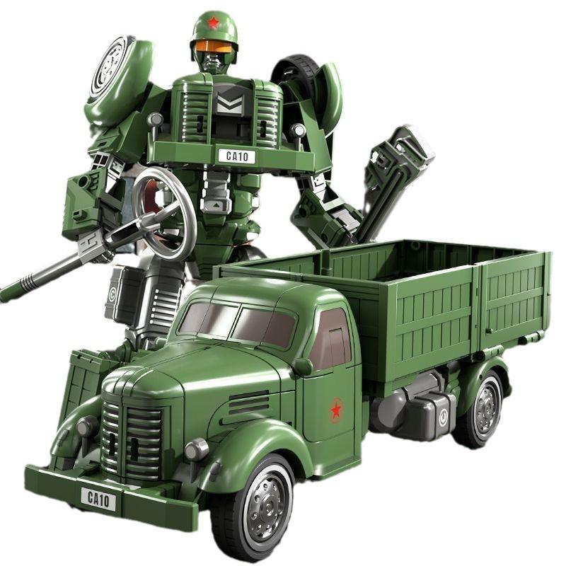 LIJIANG 23CM NEW Big Transformation Toys Movie Action Figure KO Anime SS Robot Car Animal Model Kids Boy Gift XT-1625
