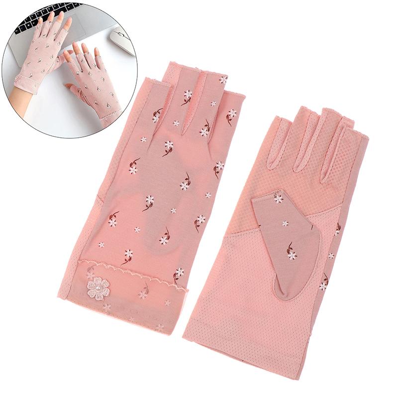 1 Pair Anti Uv Nail Gloves Uv Gel Shield Glove Fingerless Manicure Nail Art Tools Led Lamp Nails Dryer Radiation Hand
