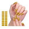 Gel Nail Polish Stickers Full Wraps Nail Stickers UV/LED-Lamp Required Cured Gel Nail Strips for Women Girls