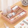 Plastic Box Multi-cell Storage Tray Desk Drawer Organizer Stackable Dressing Table Jewelry Makeup Organizer Caixas Organizadoras