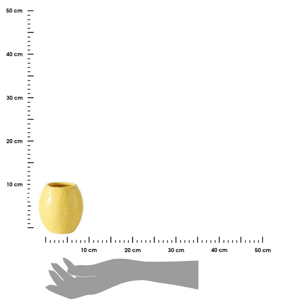 Ceramiczny Kubek Łazienkowy Limone