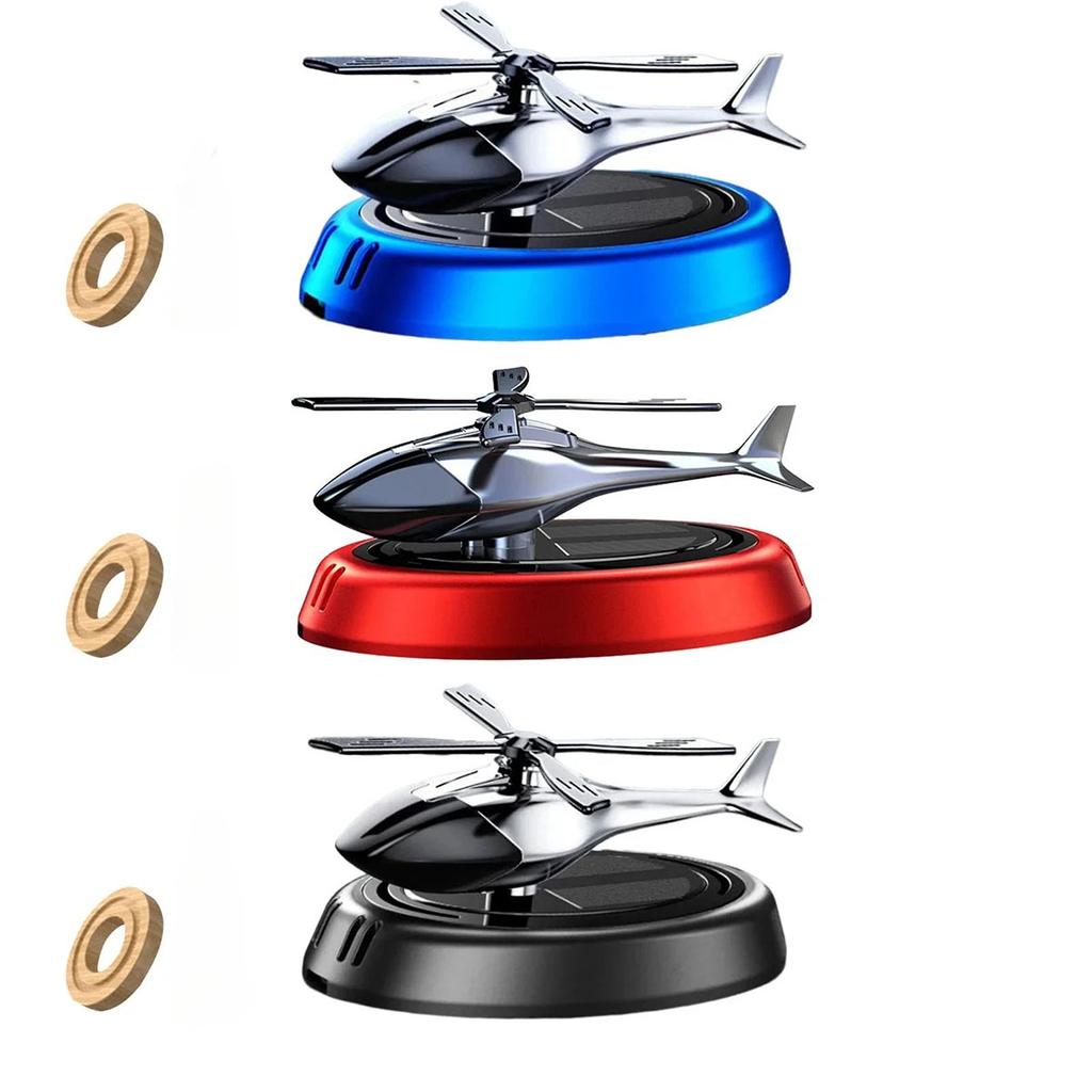 Solarflugzeug Auto Dekoration Ornamente Autoinnenzubehör Desktop Ornament Geschenk für Frau, Mann, Autoliebhaber
