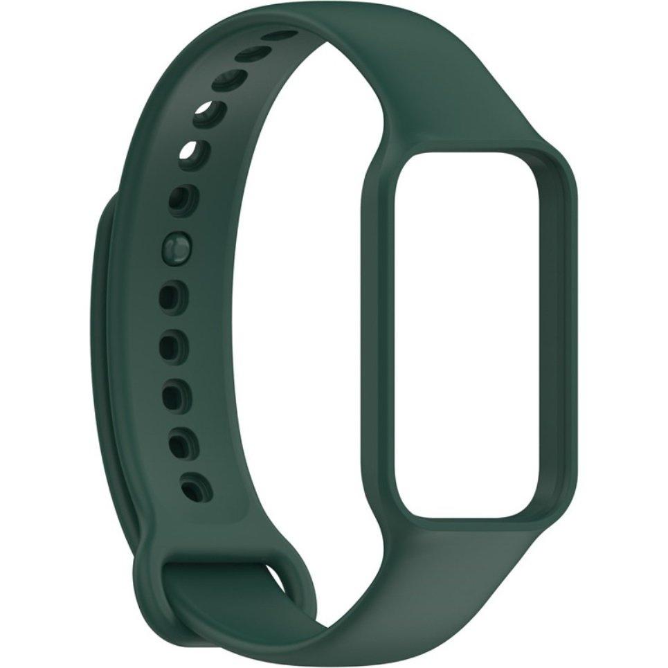 Silicone Strap for Xiaomi Redmi Smart Band 2 / Xiaomi Smart Mi Band 8 Active, Green