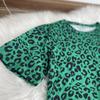 Hirsionsan Summer Casual Leopard Print Knitted T-Shirts Women O-Neck Loose Soft Harajuku New Tops Shirt Female Chic Tees Mujer