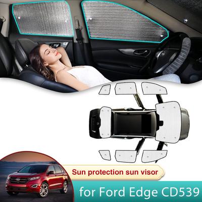 Vollständige Auto-Sonnenblende für Ford Edge CD539 Endura MK1 2015 2016 2017 2018 Zubehör Sonnenblende Windschutzscheibe Seitenfenster