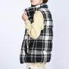 New MLB Down Vest Unisex Plaid 3ADVP0116-50CRS