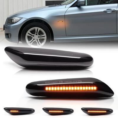 2 pezzi per BMW LED Indicatori di Direzione Laterali Dinamici Sequenziali per E90 E91 E92 E93 E60 E87 E82 E46 Senza Errori