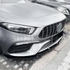 For 2019-2023 Mercedes Benz A Class W177 A45 A45S AMG Car Front Bumper Lip Lower Blade Auto Spoiler Splitter Body Kits Tuning