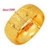 Gold Dragon & Phoenix Bracelet - Wedding & Festive Jewelry for Women
