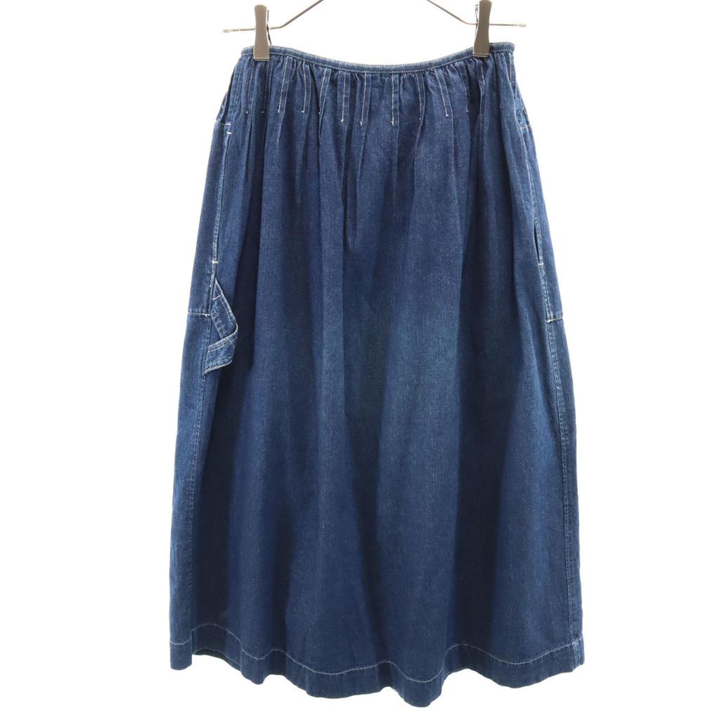 PINK HOUSE Mimole length Denim skirt Blue Women Used