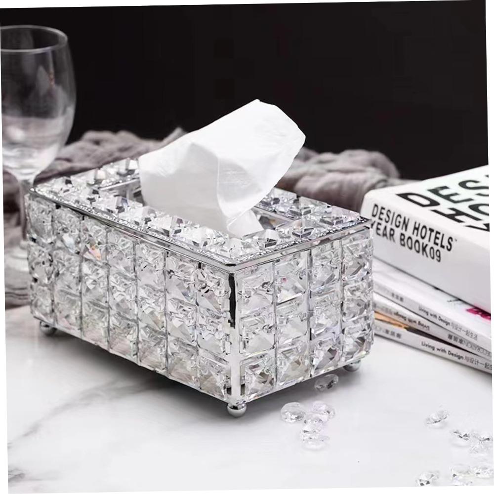 Papírová krabička v evropském stylu Vynikající krabička na kapesníky Špičková úložná krabice